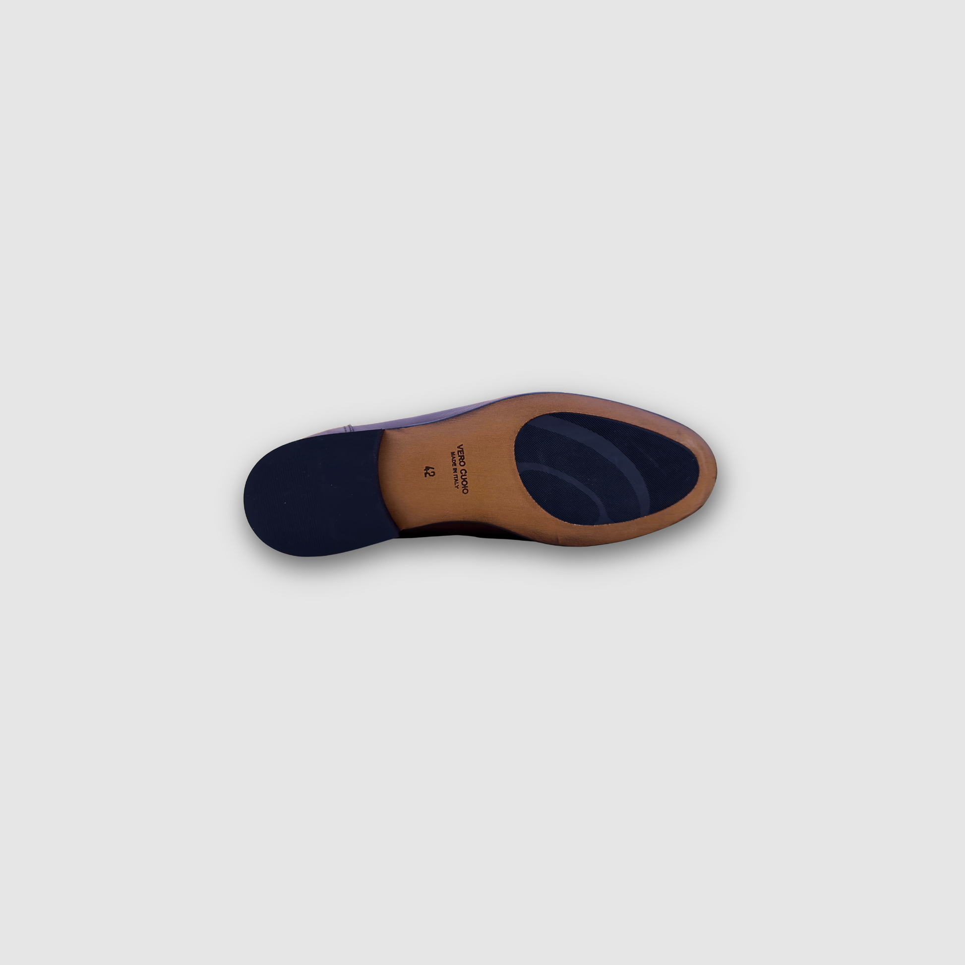 semelle cuir mocassins homme marron foncé fabrication artisanale